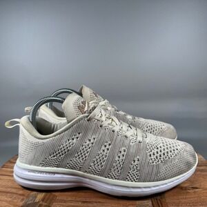 APL Athletic Propulsion Labs Techloom Pro Women's Running Shoes Beige Size 8